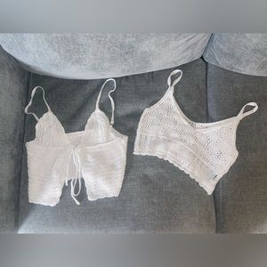 Two Shien Tops/Swimsuit Coverups